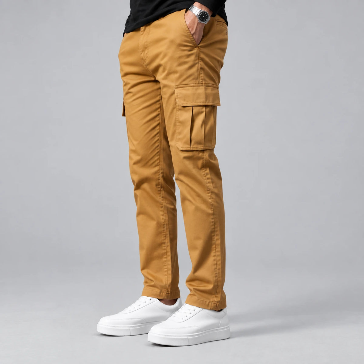 Camel Cargo Trouser