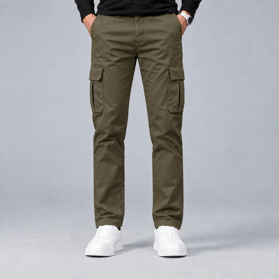 Olive Green Cargo Trouser