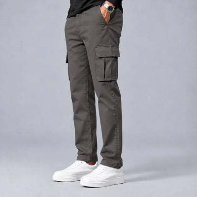 Charcoal Grey Cargo Trouser