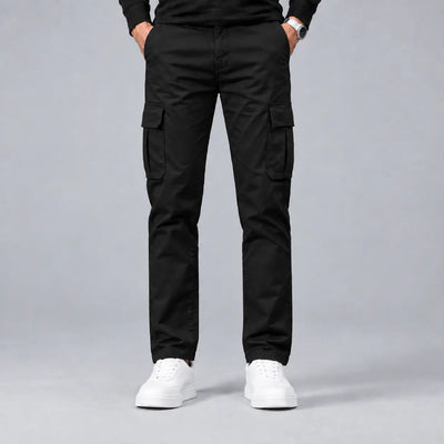 Black Cargo Trouser
